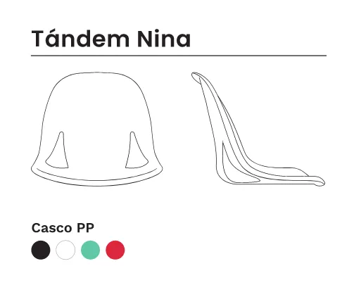 Variante Tándem Nina 3C - Estructura Negra